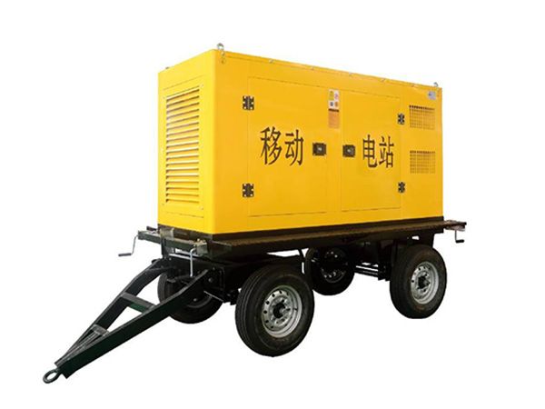 150KW移动拖车发电机组