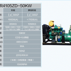 潍坊50KW发电机组