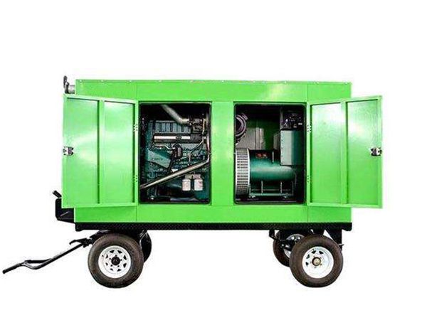 50KW移动拖车发电机组