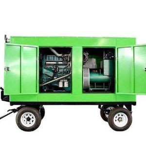 50KW移动拖车发电机组